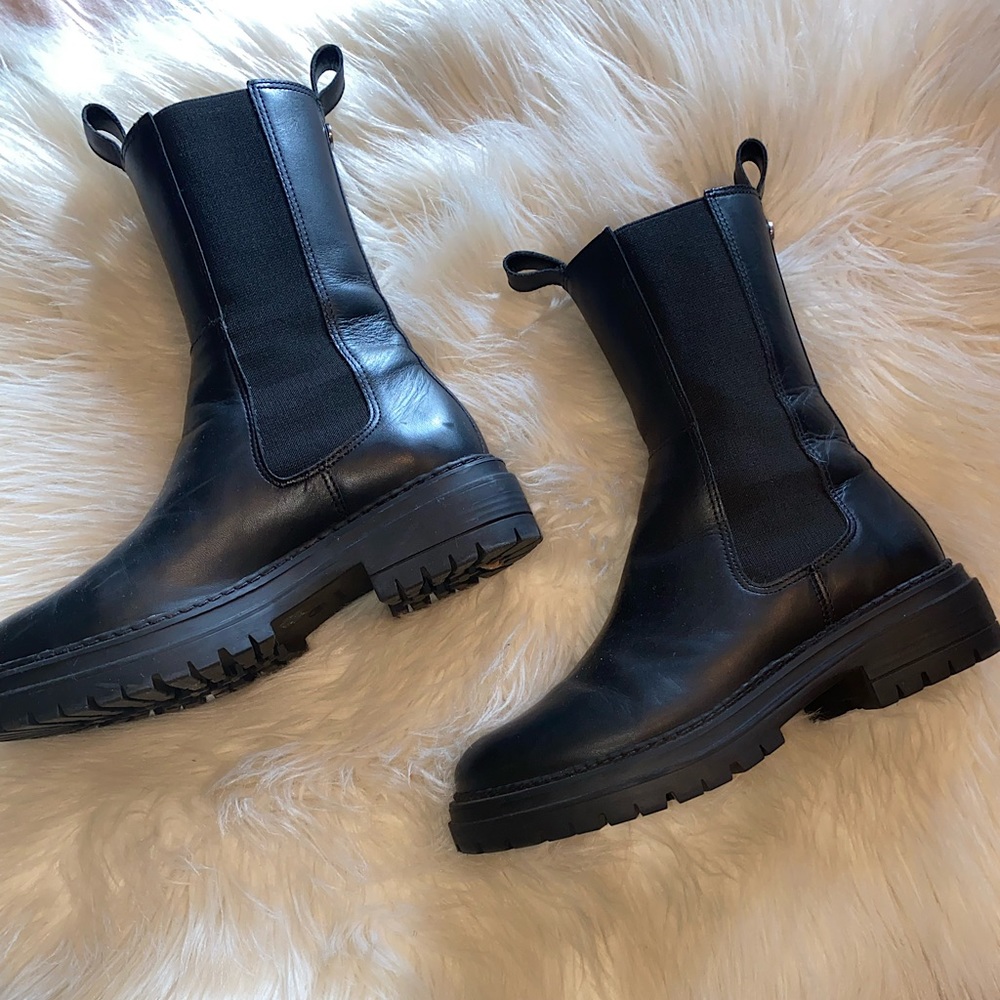 Steve Madden CHAR BLACK/BLACK Boots